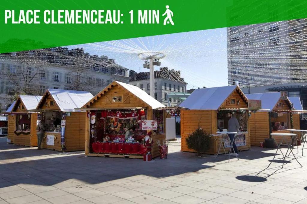 Апартаменты Le Gambetta T2 Cosy Hypercentre Wifi Fibre Avec Parking По Экстерьер фото